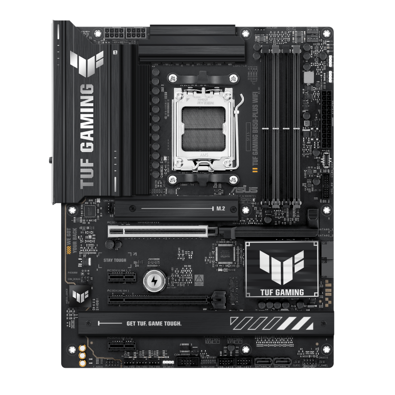 ASUS TUF Gaming B850-PLUS WiFi AMD AM5 ATX Motherboard product photo