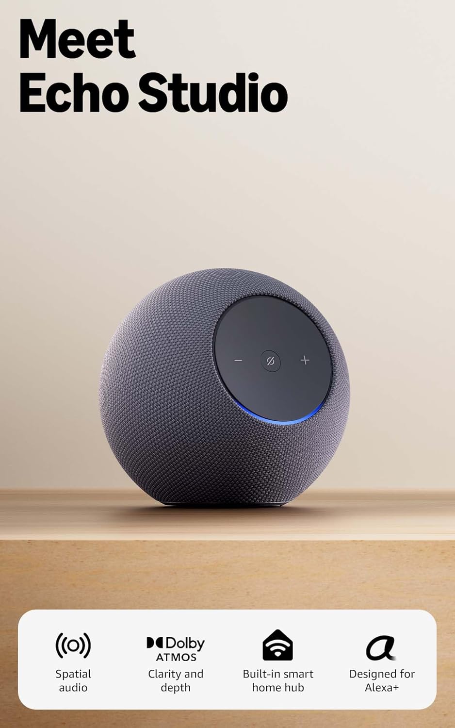 Amazon Echo Studio product photo