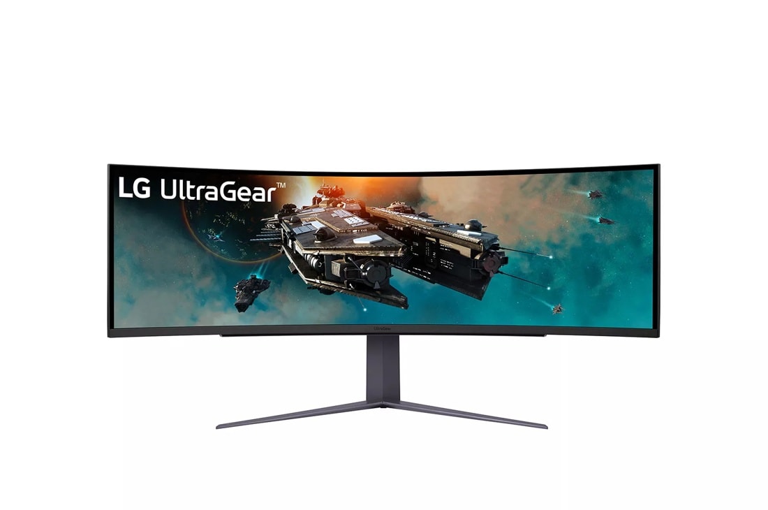 LG UltraGear 49GR85DC-B 49-inch 5120x1440 240Hz Curved Gaming Monitor product photo